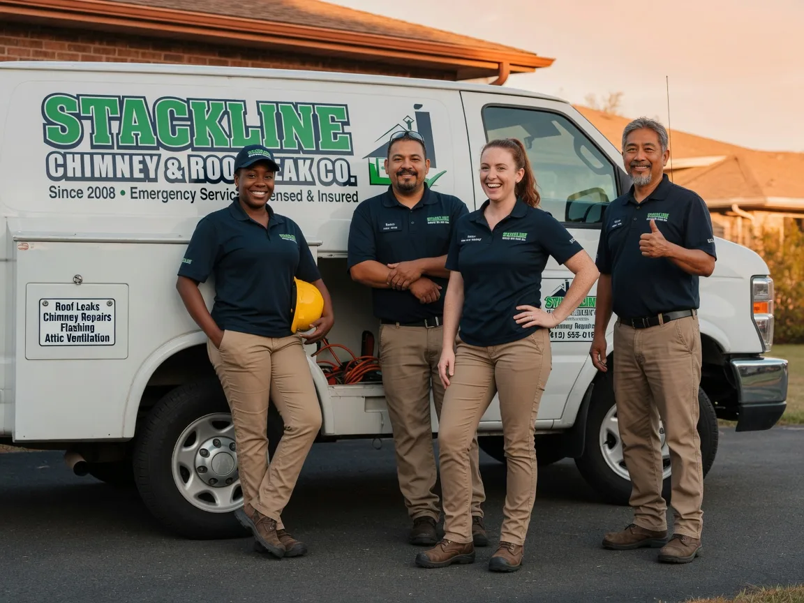 Chimney flashing repair company in Hudson, WY